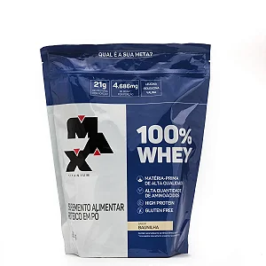 100% Whey Max Titanium 900g