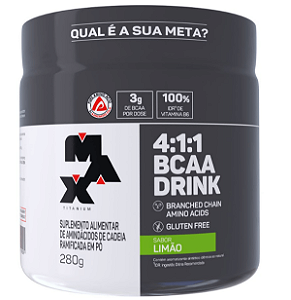 BCAA 4:1:1 Drink (280g) - Max Titanium