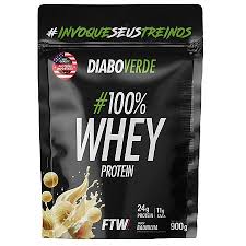 Diabo Verde 100% Whey Protein Refil 900g