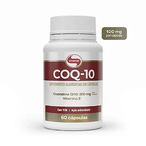 Coenzima Q10 200mg Vitafor 60 Cápsulas