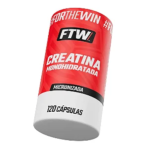 Creatina Monohidratada FTW 120 Cápsulas