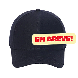 Boné Liso Masculino Sarja Aba Curvada Com