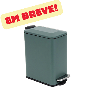 Cesto De Lixo Com Pedal - 100 Litros Cor Branco