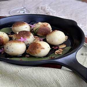 Nhoque Recheado de Bacalhau