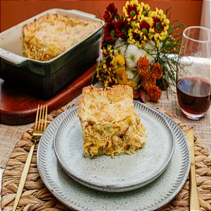 Empadão de Frango com Catupiry