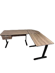 Mesa em L de Escritório com Gaveteiro