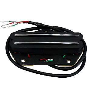 Captador Hot Rail Fleor Alnico V Ponte Telecaster