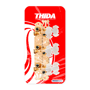 Tarraxas Pino Grosso Dourada 15 Dentes