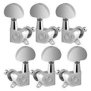 Tarraxas Meia Lua Cromada Thida 3x3