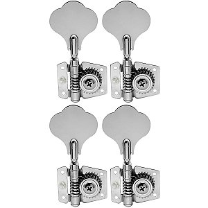 Tarraxas Cromadas Thida Jazz Bass 4 Em Linha