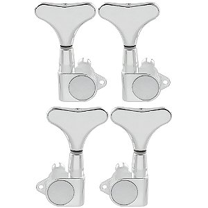 Tarraxas Blindada Cromada Thida 4 Cordas 2x2