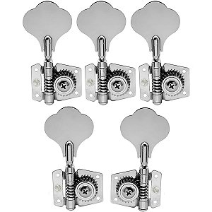 Tarraxas Cromada Vintage Thida 5 Cordas 4x1