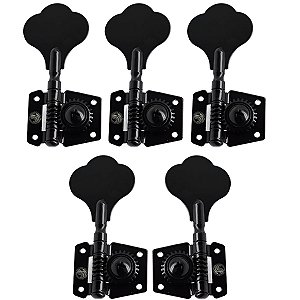 Tarraxas Pretas Vintage Thida 5 Cordas 4x1