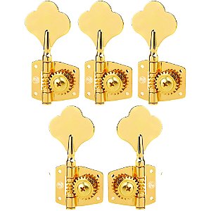 Tarraxas Douradas Vintage Thida 5 Cordas 4x1