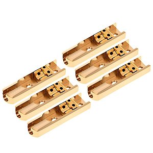 Ponte Thida Monorail Baixo 6 Cordas Dourada