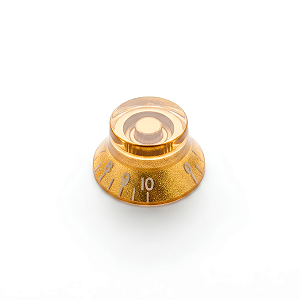 Knob Thida Dourado e Branco Speed Control Top Hat