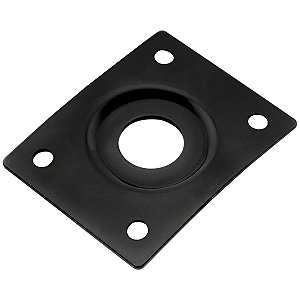 Plate Thida Quadrado Curvo Vintage Preto