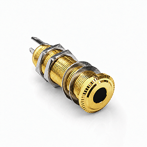 Jack P10 Thida Cilíndrico Blindado Dourado