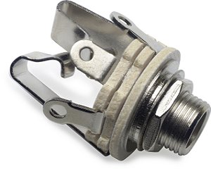 Jack P10 Fechado Theodor Estéreo Cromado