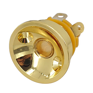 Jack Plate P10 RPC Mono Vintage Dourado