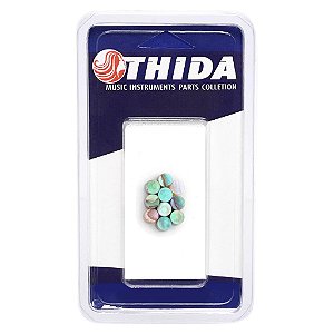 Kit 10 Marcadores Thida Abalone Inlay 6mm