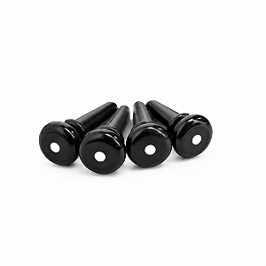Kit 04 Pinos Thida Plástico Baixolão Preto