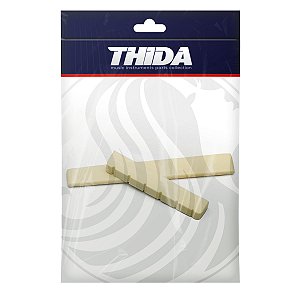Rastilho e Pestana Thida Plástico Marfim Violão Clássico