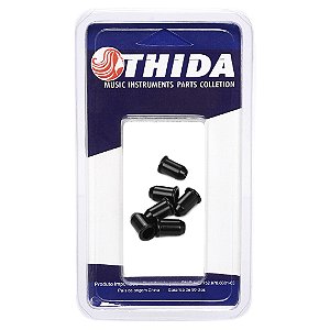 Kit 06 Ferrules Thida Metal Preto