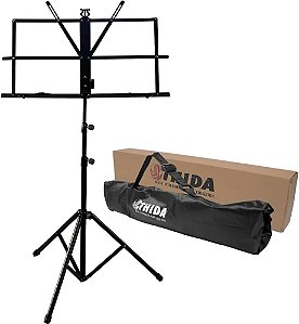 Suporte Thida Estante Partitura Dobrável Com Bag Preto