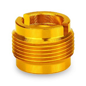 Adaptador RPC 3/8 5/8 Suporte De Microfone Metal Dourado