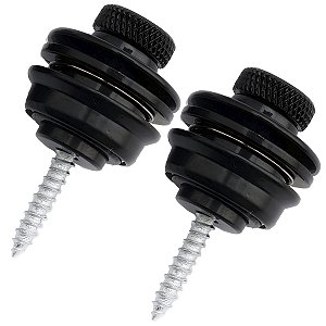 Strap Lock Thida Preto Para Guitarra Violão