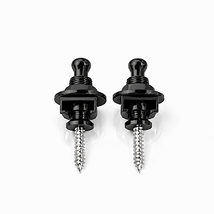 Strap Lock Thida Preto Para Guitarra Violão