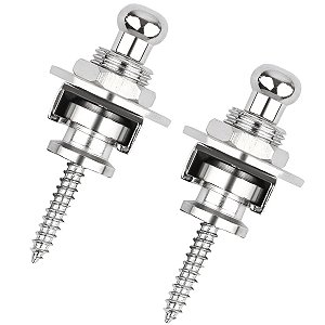 Strap Lock Thida Cromado Para Guitarra Violão