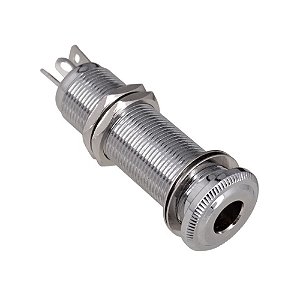 Jack P10 Thida Cilíndrico Estéreo Cromado