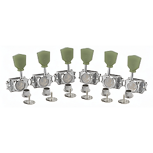 Tarraxa Com Trava Cromada Thida Tulipa Padrão Vintage 3x3