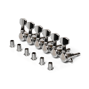 Tarraxa Cromadas Com Trava Thida Para Guitarra Em Linha 6R