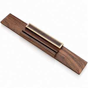 Cavelete em Madeira Rosewood Tie Block Plate Para Violão Nylon Clássico