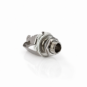 Jack P10 Stereo Estéreo 1/4" Alpha Para Guitarra Contra Baixo