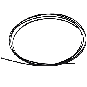 Filete Preto em PVC 2mm 1,65 Metros Para Braço/Escala de Instrumentos de Cordas
