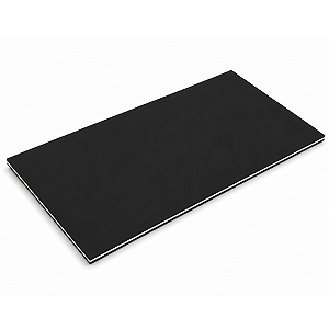 Placa Preta Para Fabricação De Escudos Perosnalizados De Guitarra E Contra Baixo