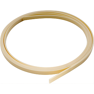 Filete Creme em ABS 6mm 1,65 Metros Para Instrumentos de Cordas