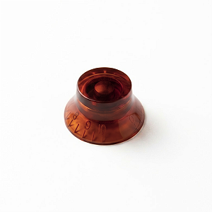 Knob Top Hat Para Guitarra Les Paul Âmbar