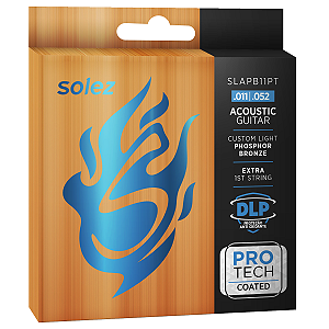 Corda Violão Aço 11 Solez Pro Tech Phosphor Bronze SLAPB11PT