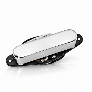 Captador Single Coil Telecaster Braço Alnico V 7.6K 50mm Vintage Cromado