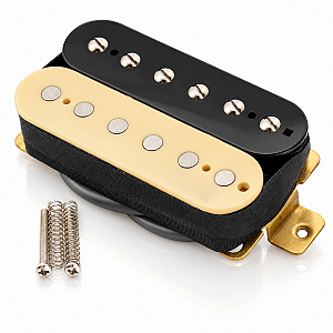 Captador Humbucker Para Guitarra Braço Alnico V 7.2K Vintage 4 Fios Zebra