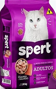 Ração Spert Cat Adulto Premium Especial Sabor Frango e Salmão 20kg