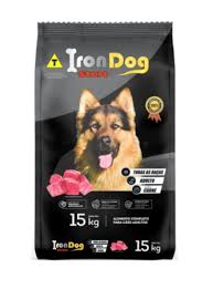 Ração Iron Dog Start Sabor Carne, 15kg Bioquima Alimentos