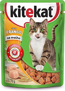 Sachê Frango ao Molho para Gatos Adultos 70 g