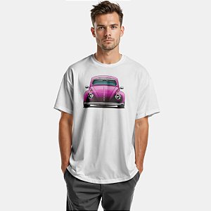 Camiseta Fusca Rosa