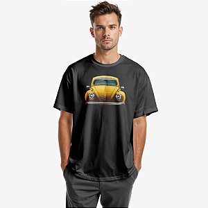 Camiseta Fusca Amarelo